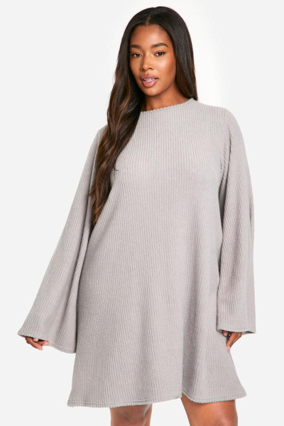 Сукня-комбінезон з м’якою рубчиком із зав’язкою Сукня-комбінезон з м’якою рубчиком із зав’язкою