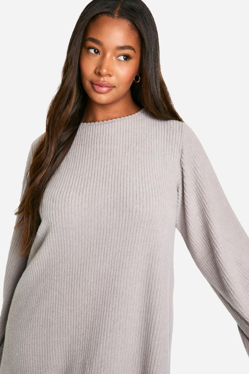 Сукня-комбінезон з м’якою рубчиком із зав’язкою