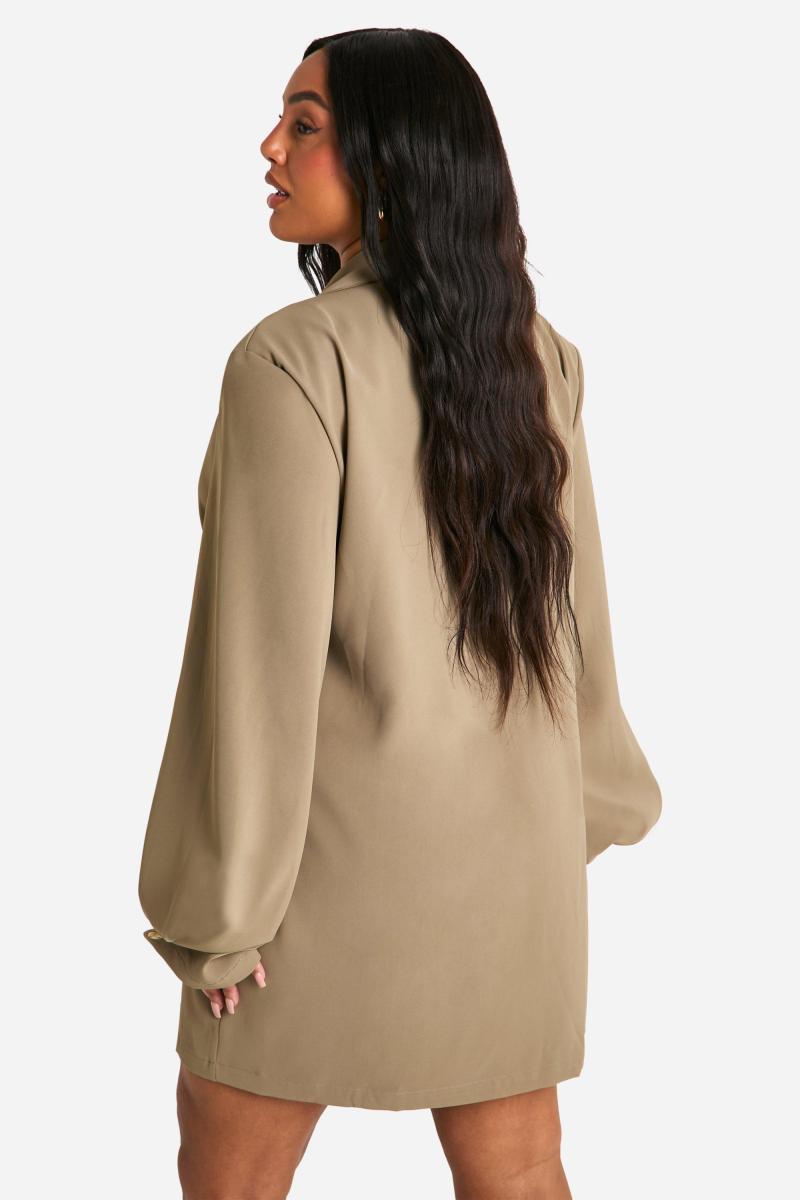 Плюс велика сукня-блазер