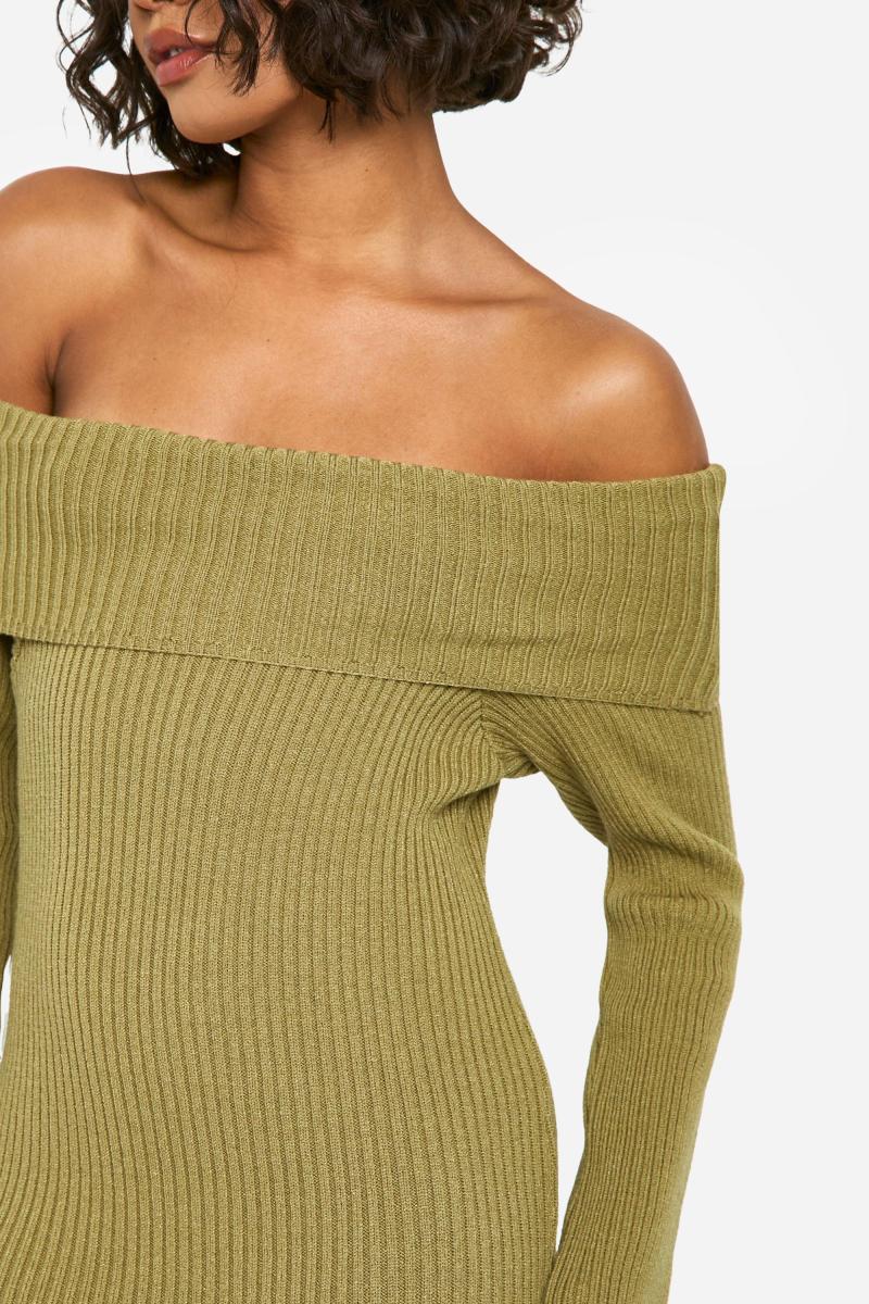 Високий сукня Bardot Riber Contic Maxi