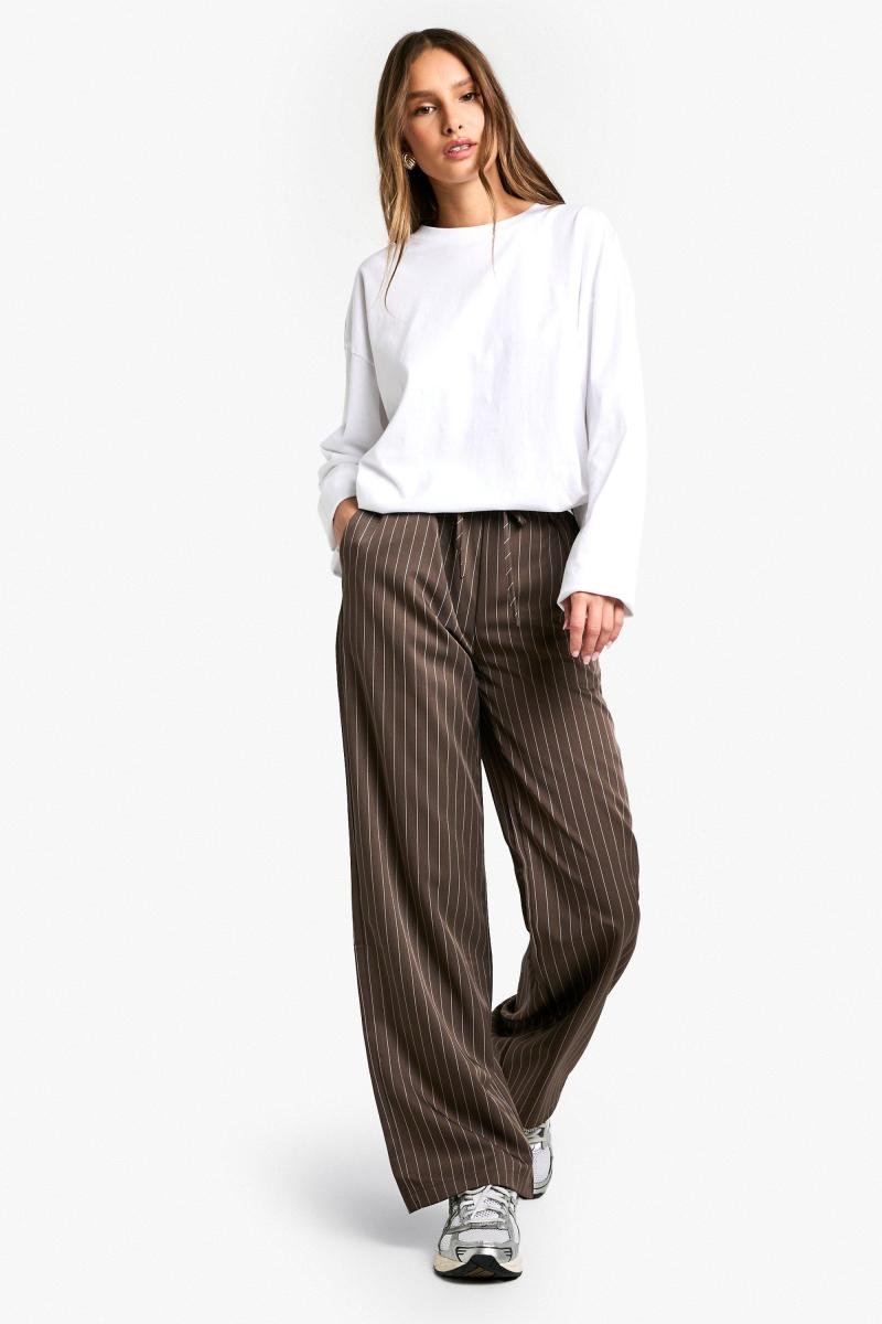 Штани з руйнуванням талії