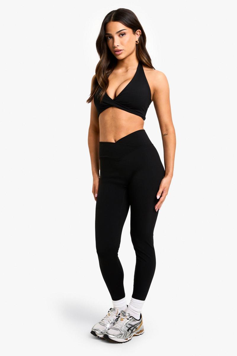 Маленька обгортання високої талії преміум -активного гангінгу