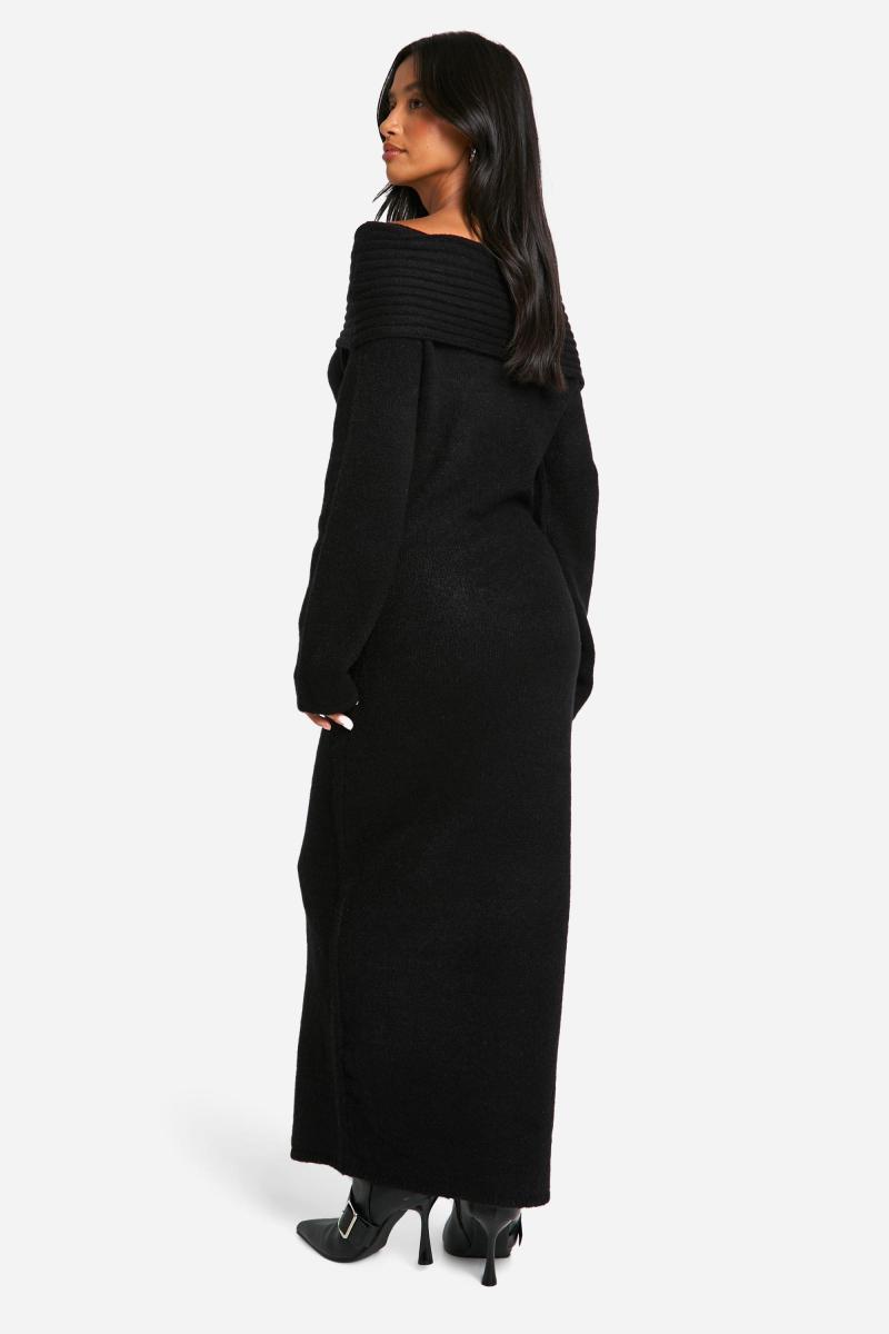 Маленька сукня з м'яким ремілом Бардо декольте