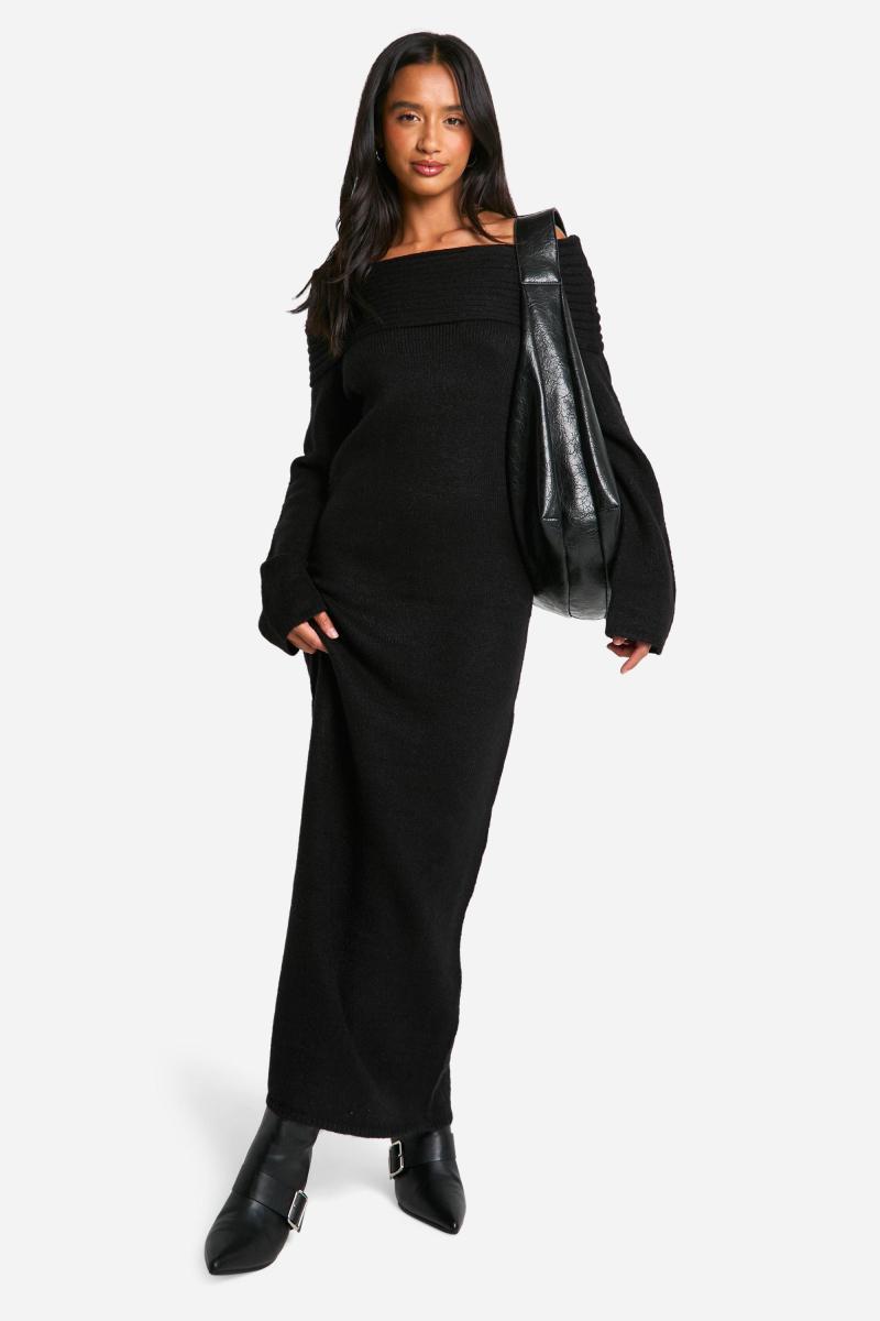 Маленька сукня з м'яким ремілом Бардо декольте