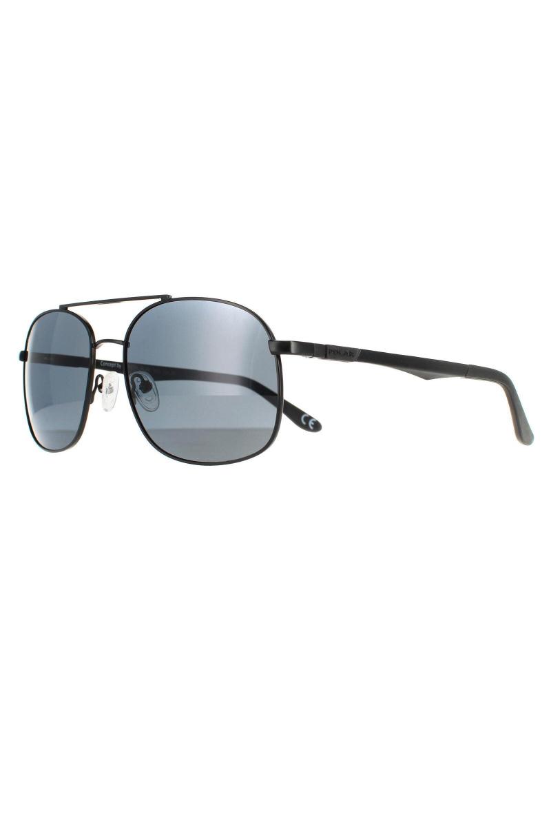 Aviator Black Grey Polarized 755