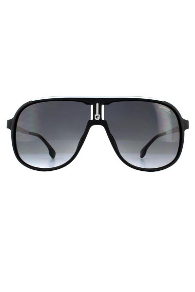 Авіатор матовий чорний темно -сірий градієнт сонцезахисні окуляри