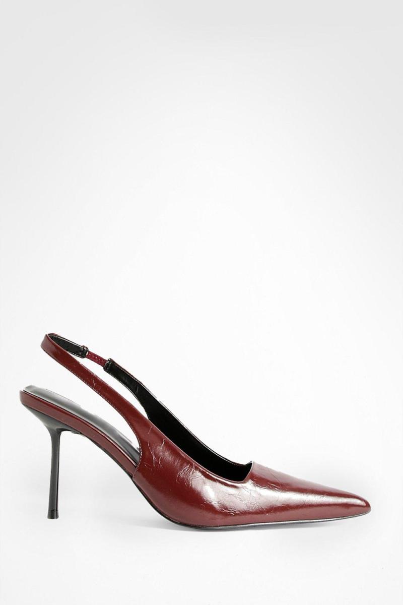 Slingback Extreme Point Court Shoes