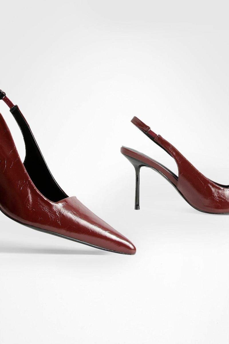 Slingback Extreme Point Court Shoes