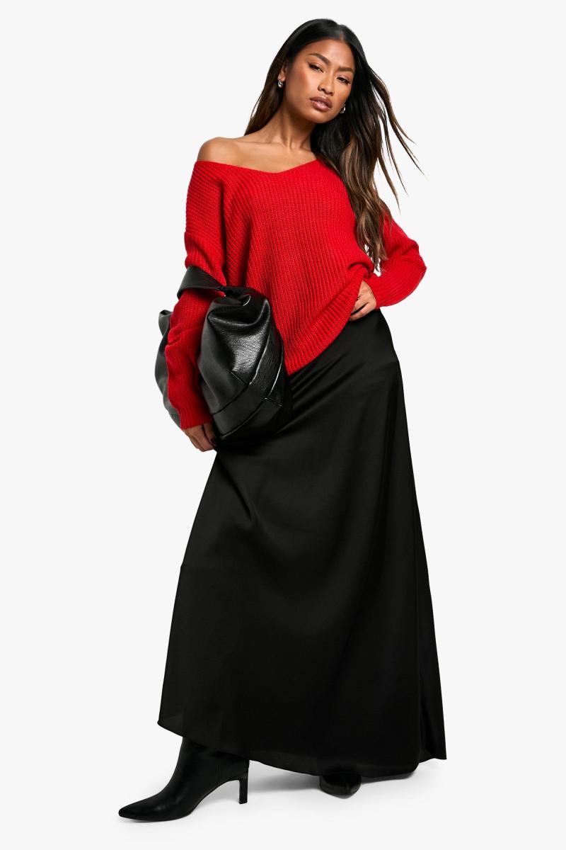 Базовий джемпер з V-подібним вирізом