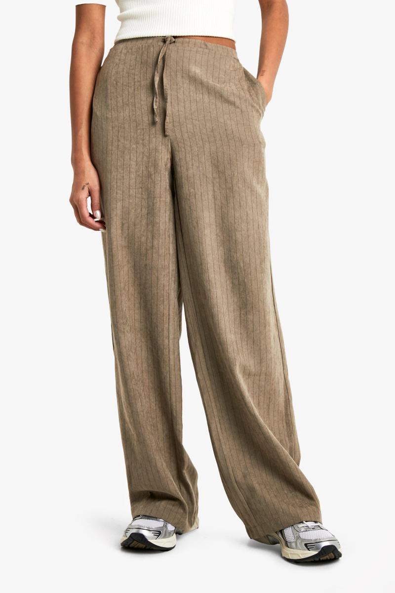 М'який дотик негабаритна смуга широкі штани для ніг