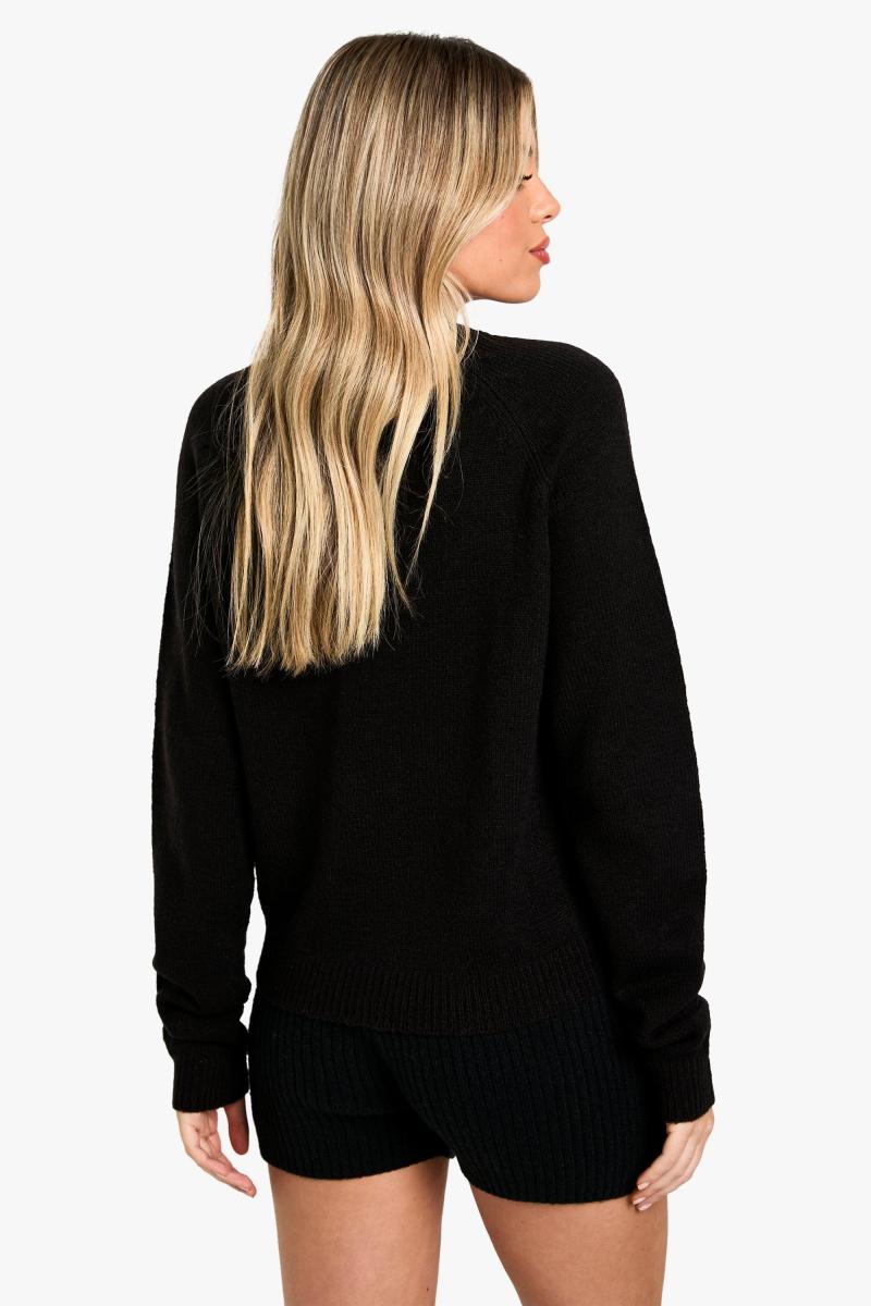 М'який в'язаний боксерський кардиган з кишенями