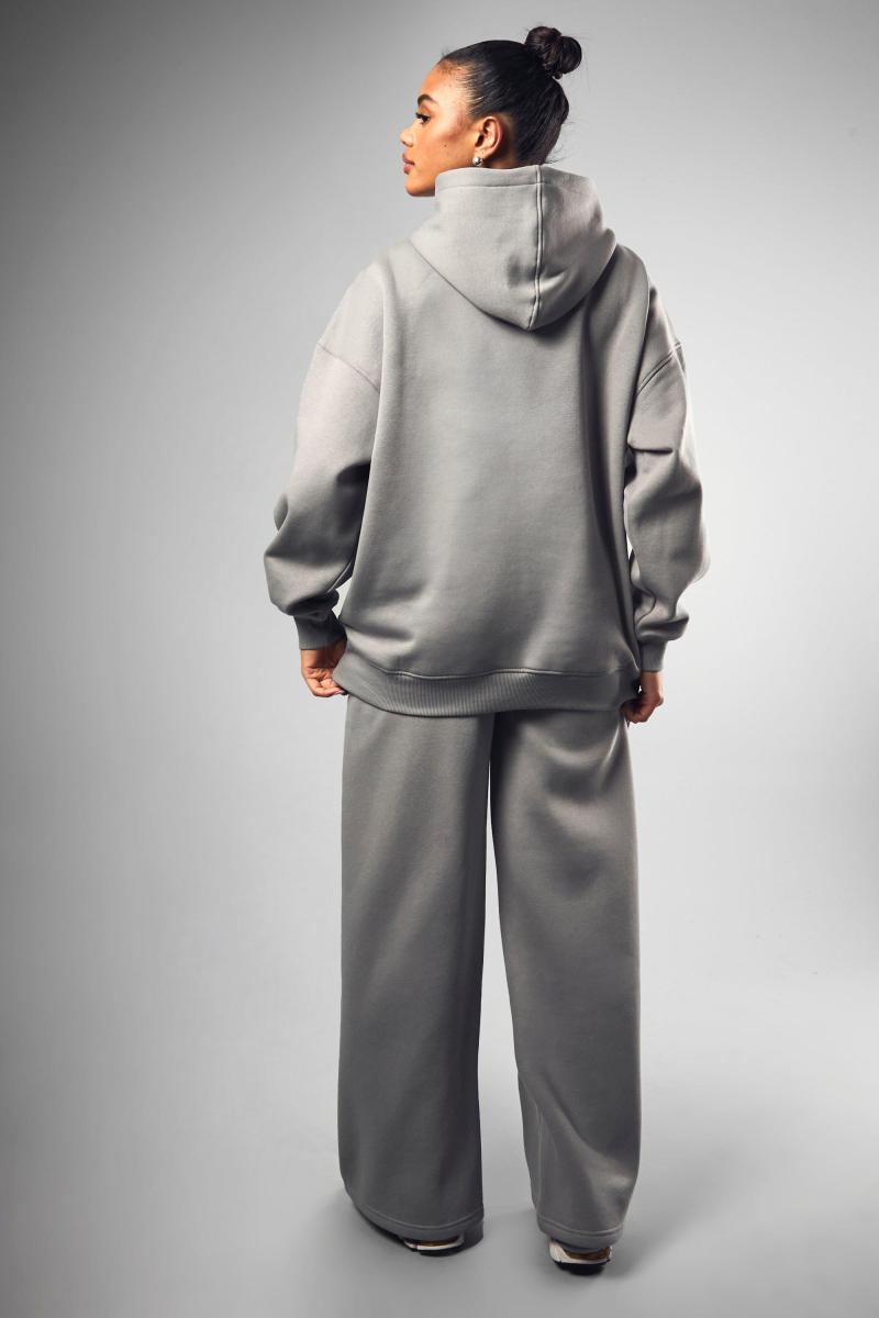 Dsgn Collegiate Toweling Slogan Straight Leg Jogger