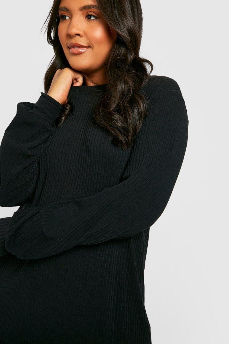 Плюс м'яка рубашка з оборками