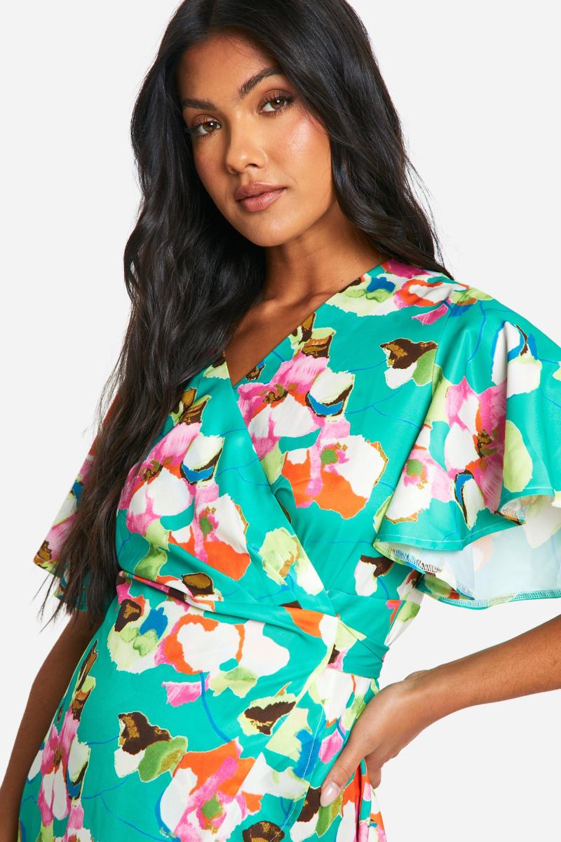 Материнство, що підтримує квітковий рюф