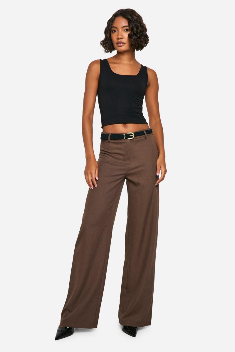 Високі штани з високою талією