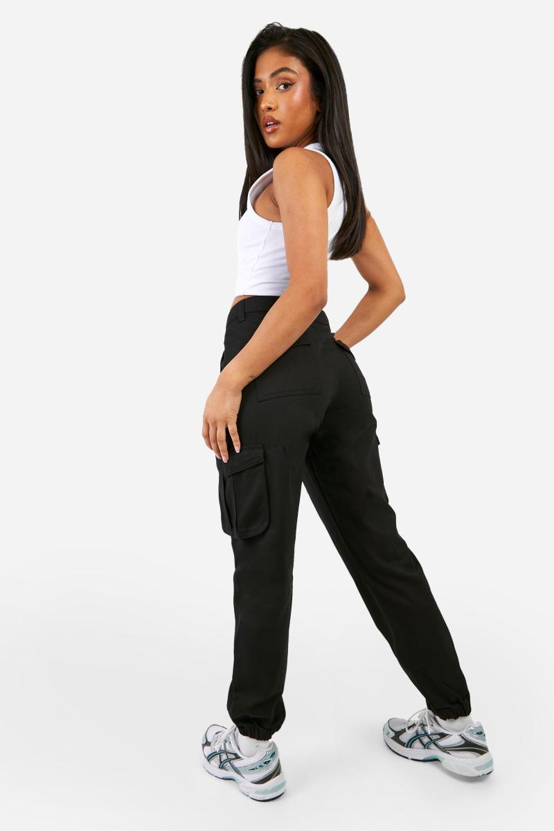 Маленькі джоггери карго з високою талією
