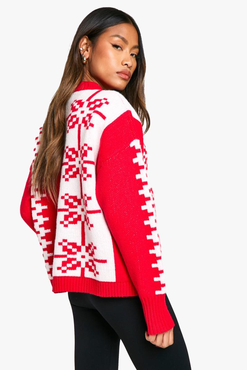 В'язаний різдвяний джемпер преміум-класу Fairisle