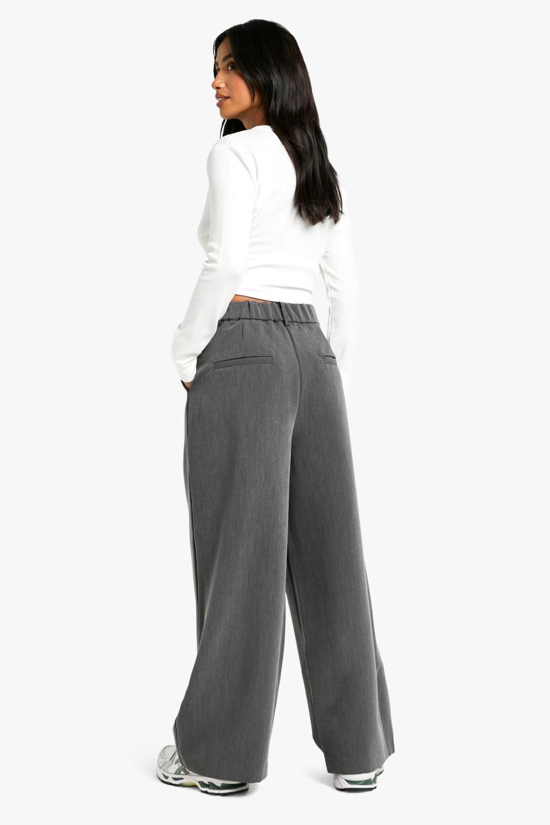 Маленькі широкі штани з широкими ногами