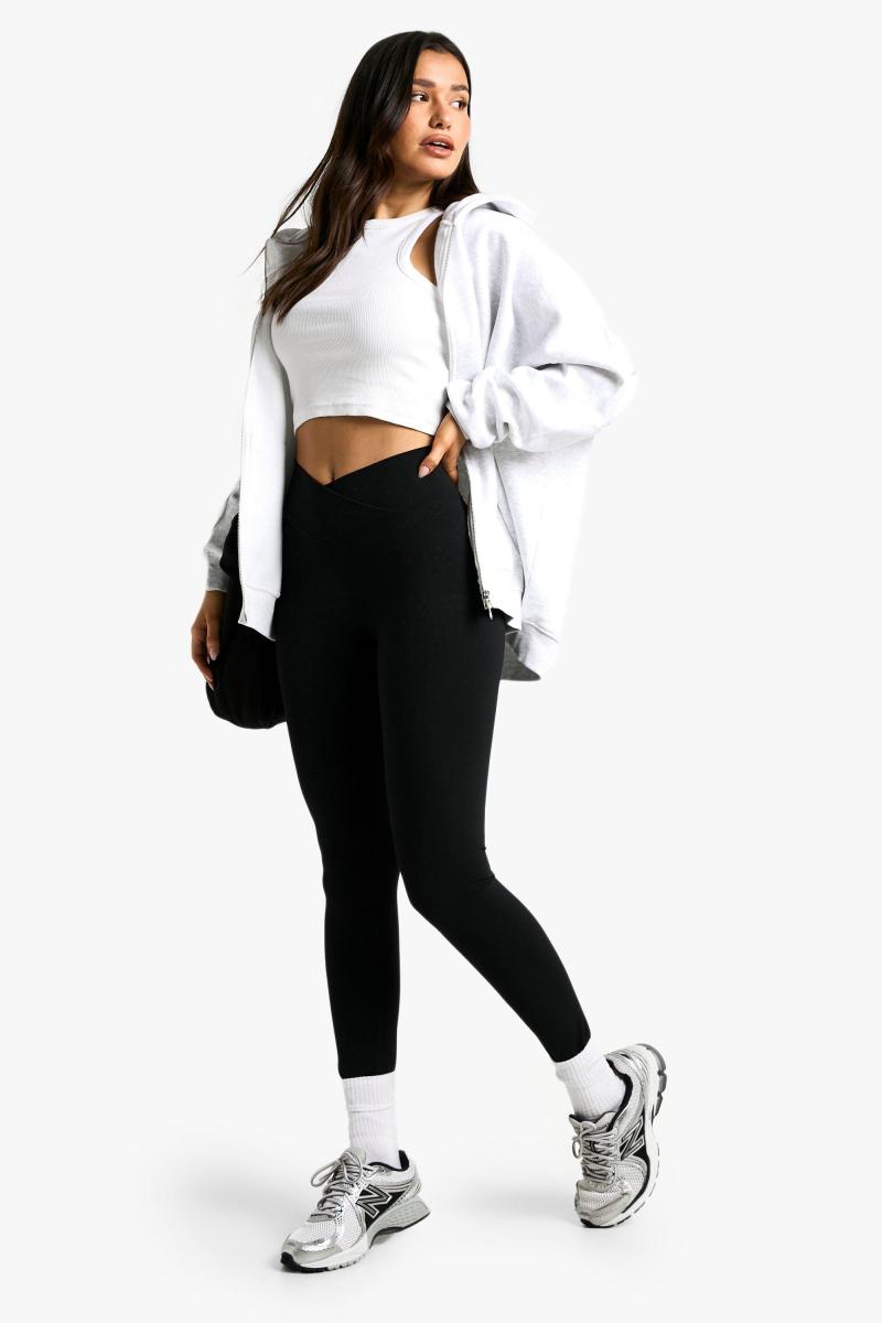 Високий обгортання високої талії Преміум -активні гастролі