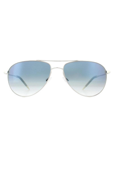 Сонцеві окуляри Aviator Silver Chrome Sapphire VFX