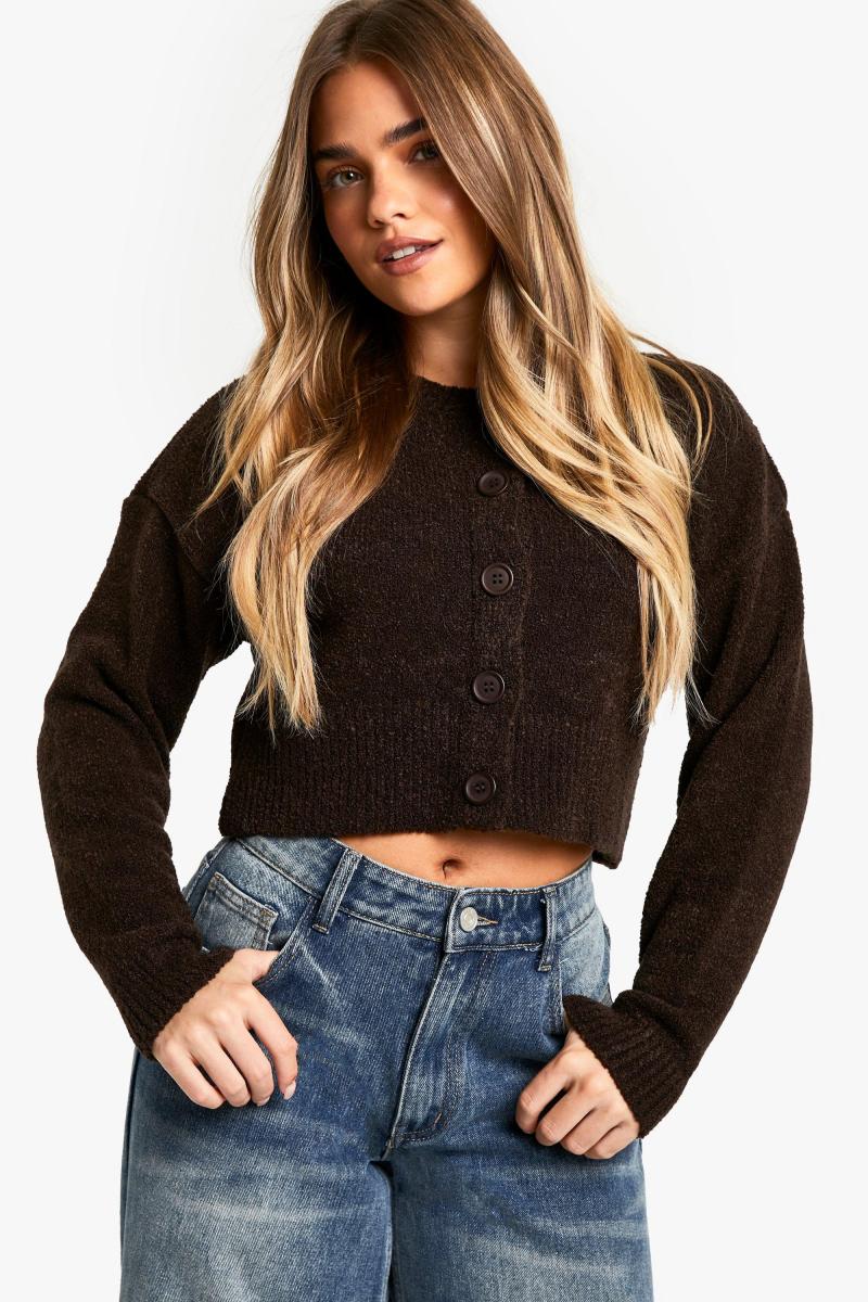 Кардиган з високим горлом Petite Boucle