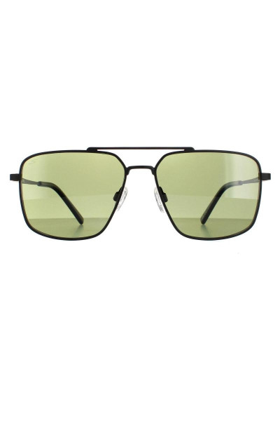 Aviator Matte Black Saturn Polarized 555NM Aitkin