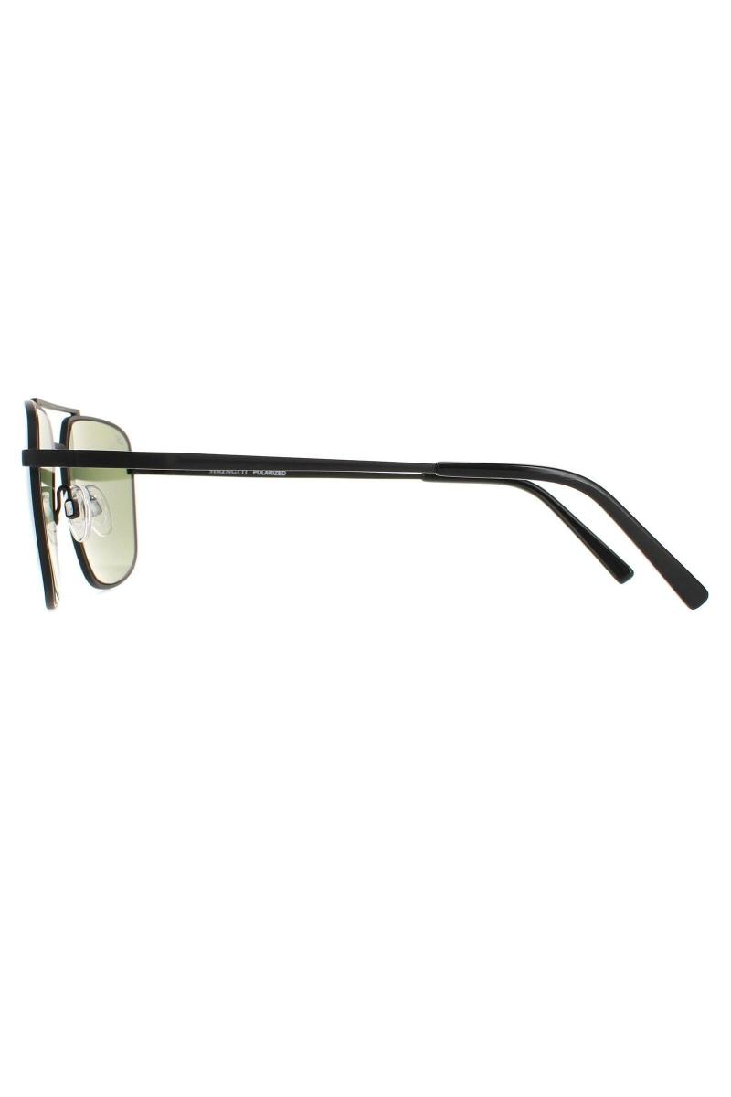 Aviator Matte Black Saturn Polarized 555NM Aitkin