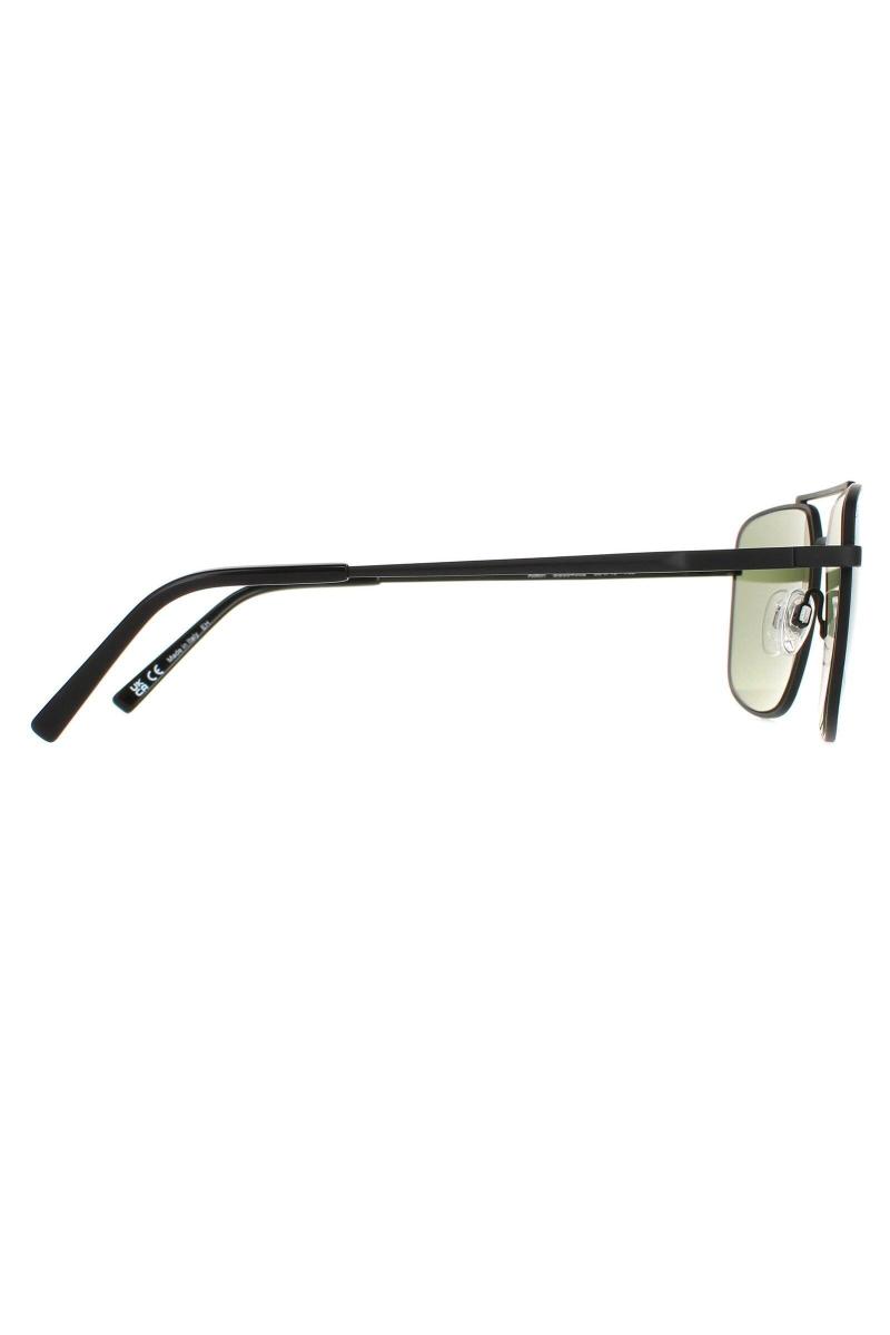 Aviator Matte Black Saturn Polarized 555NM Aitkin
