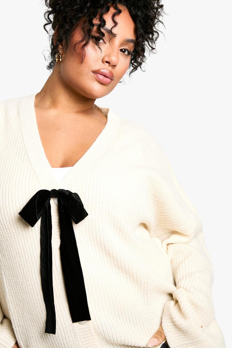 Кардиган із бантом