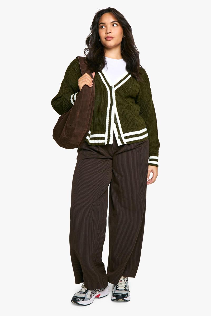 Плюс університетський кардиган