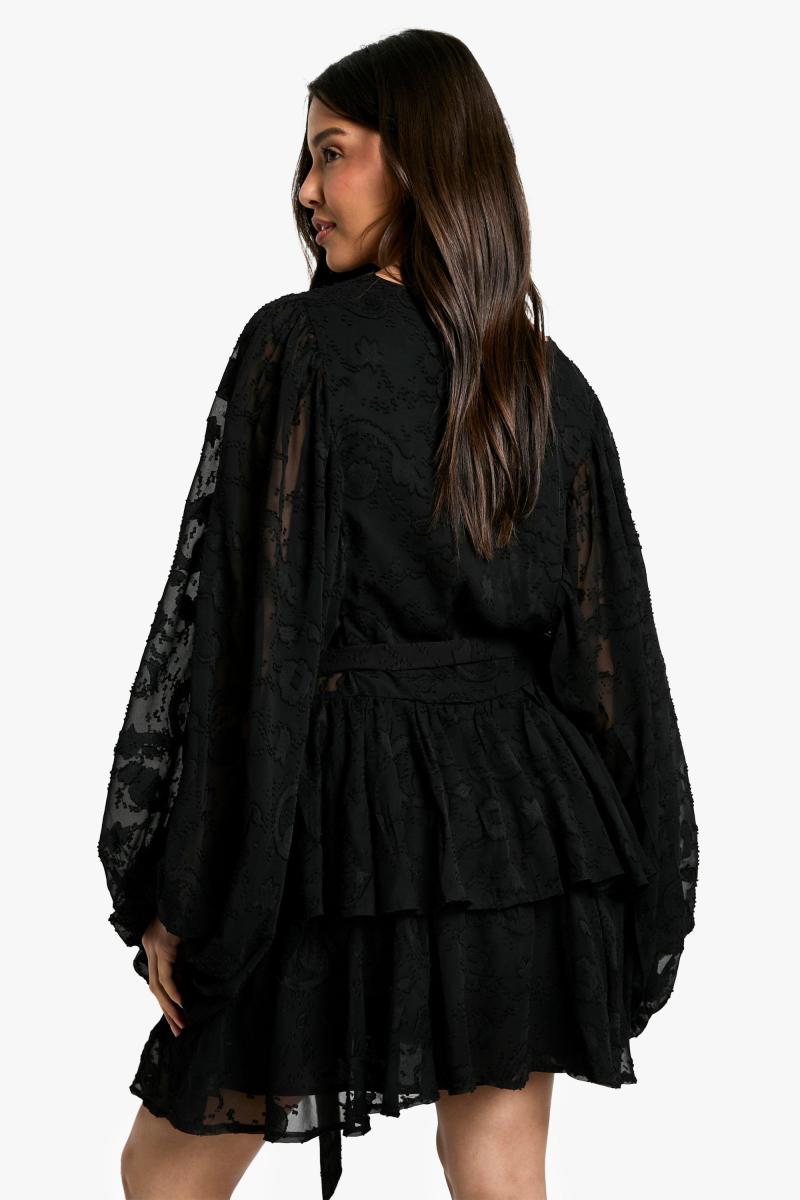 Вигорання Паїслі багатоярусне плаття для фігуриста