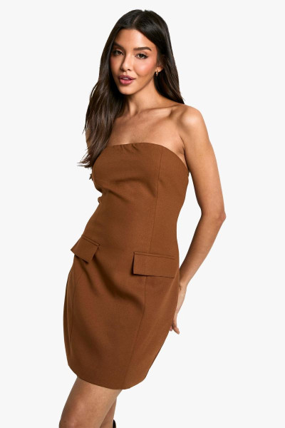 Міні -сукня з моментом Bandeau Міні -сукня з моментом Bandeau