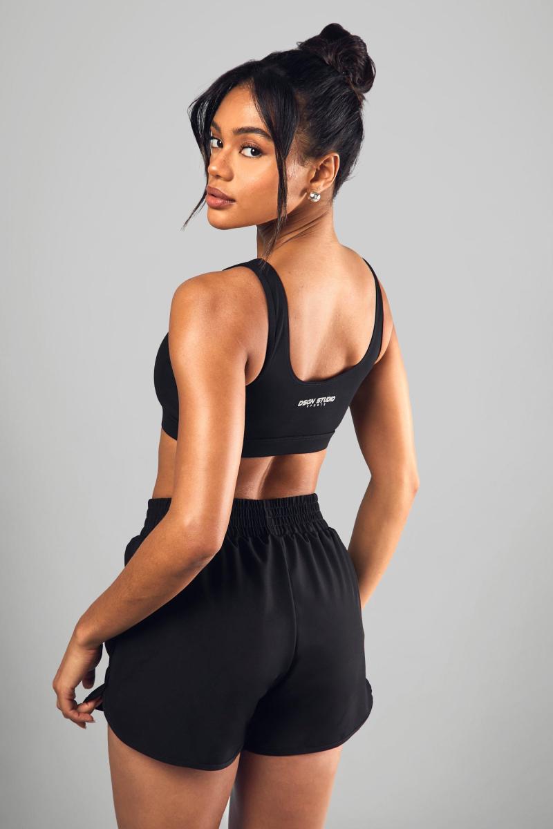 DSGN Studio Sport High Tast Deep Tastband 2 в 1 спортивні короткі