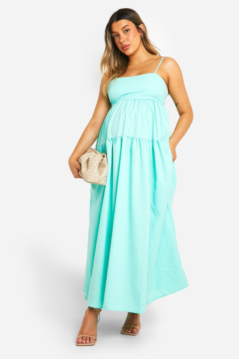 Матеріал багатоярусне плаття Midaxi Smock Midaxi