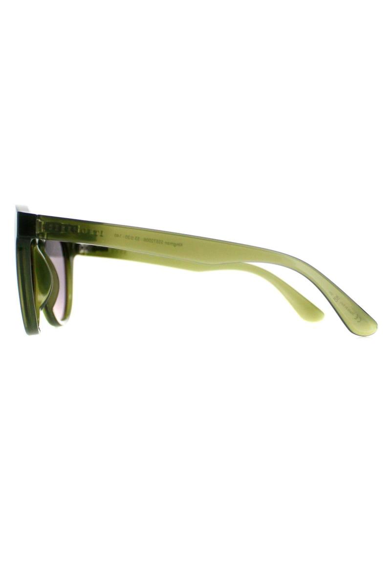 Круглий блискучий молочний хакі Сатурн Поляризований дим Кінгман