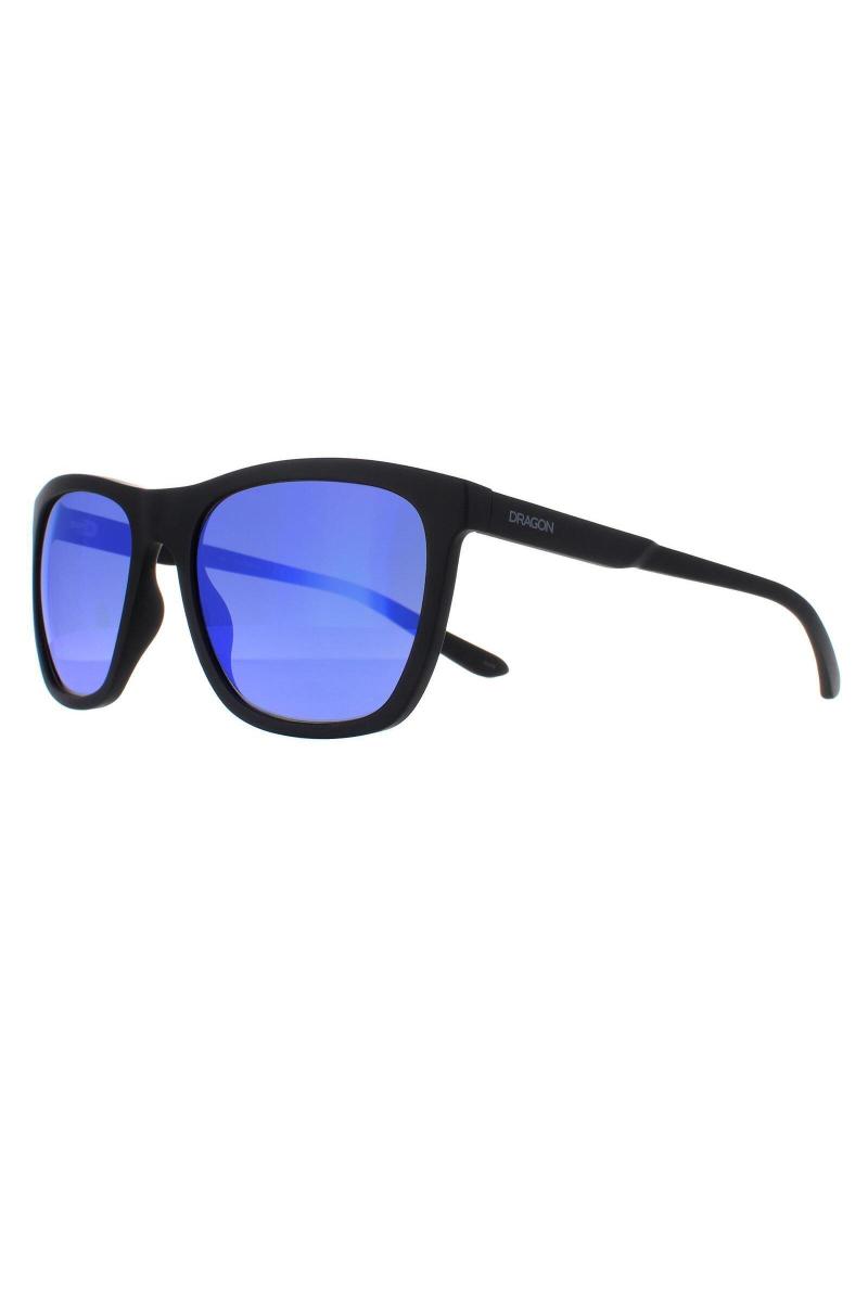 Прямокутник матовий чорний люмаленс синій іонізований пустеля